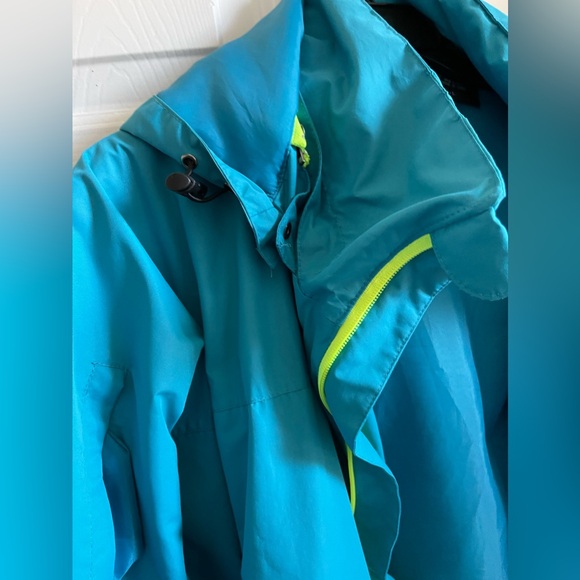 2018 Albuquerque Inter'l Balloon Fiesta Jacket LG Blue Embroidered Carry Me Hood - Picture 15 of 16